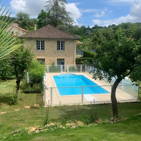 Superbe Piscine Le Celadore De Climatise, 7 Min A Pied Du Centre